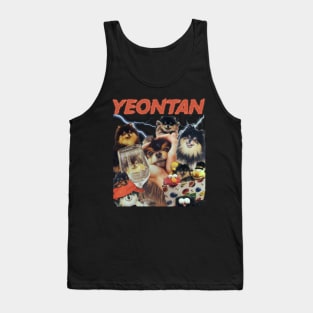 Yeontan BTS V's Dog Graphic Design Tank Top